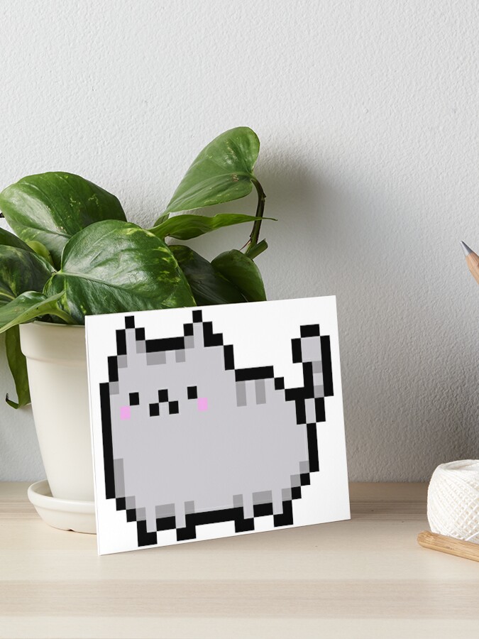 Kitten Pixel Art Prints for Sale
