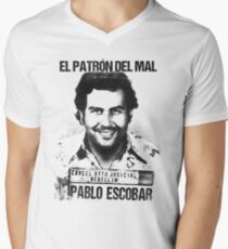 El Patron del Mal T-Shirt mit V-Ausschnitt für Männer