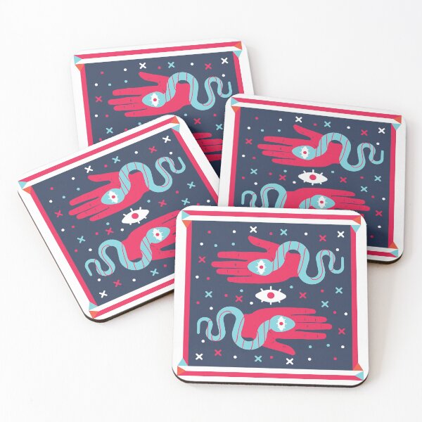 Item preview, two snake in hand designed and sold by J- exit.