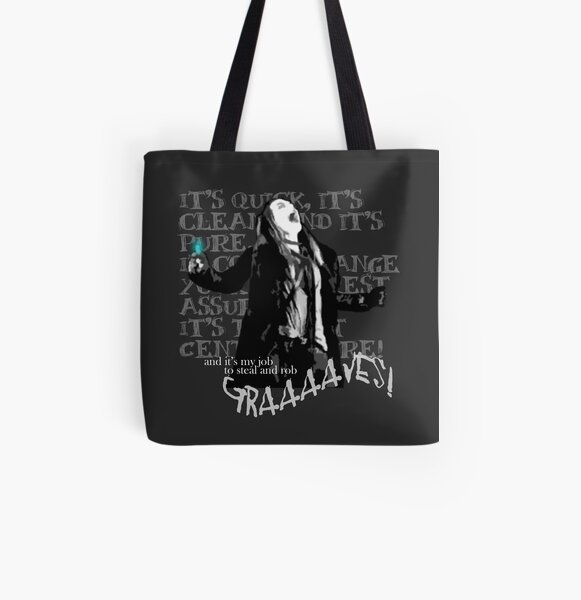 Graverobber All Over Print Tote Bag