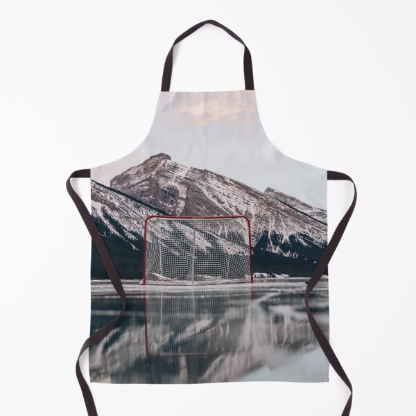Item preview, Waiting to Score, Hockey Net in The Rocky Mountains designed and sold by JDWarren.