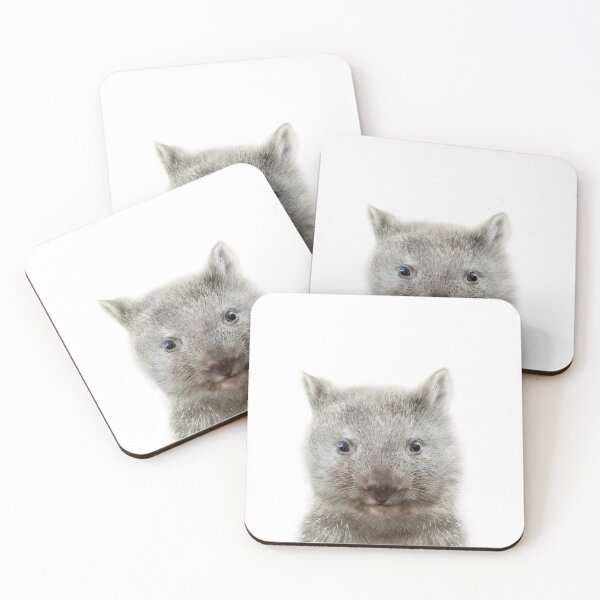 Item preview, Wombat Art Print by Zouzounio Art designed and sold by zouzounioart.