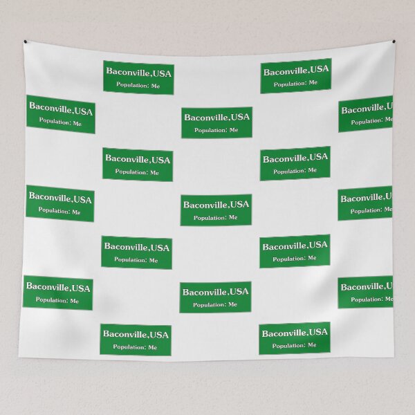 Item preview, All Roads Lead To Baconville designed and sold by JoaquinAdvert.