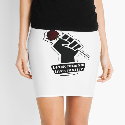 Black muslim lives matter Mini Skirt
