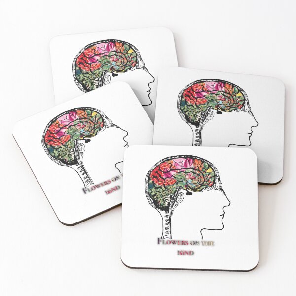 Item preview, Flowers on the mind anatomy  designed and sold by LoraLoo.