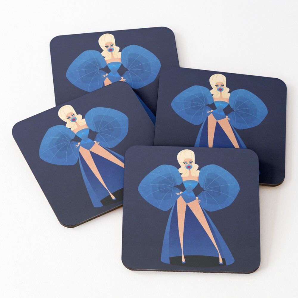 Item preview, Coasters (Set of 4) designed and sold by RikDrawsThings.