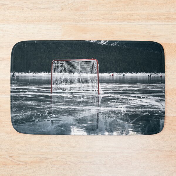 Item preview, Bright Sunset Playing Hockey, Mountain Range designed and sold by JDWarren.