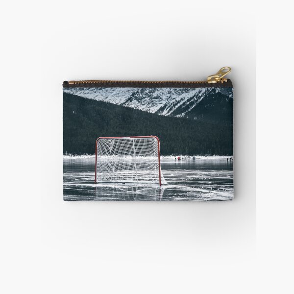 Item preview, Bright Sunset Playing Hockey, Mountain Range designed and sold by JDWarren.