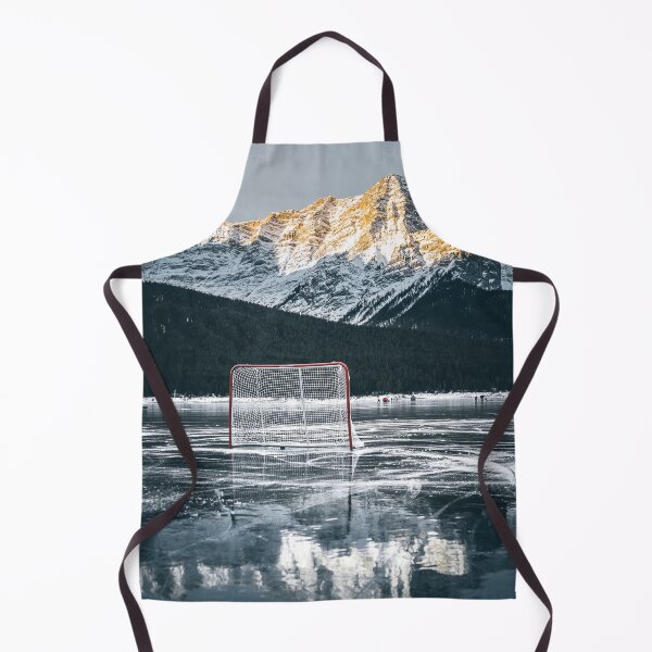 Item preview, Bright Sunset Playing Hockey, Mountain Range designed and sold by JDWarren.