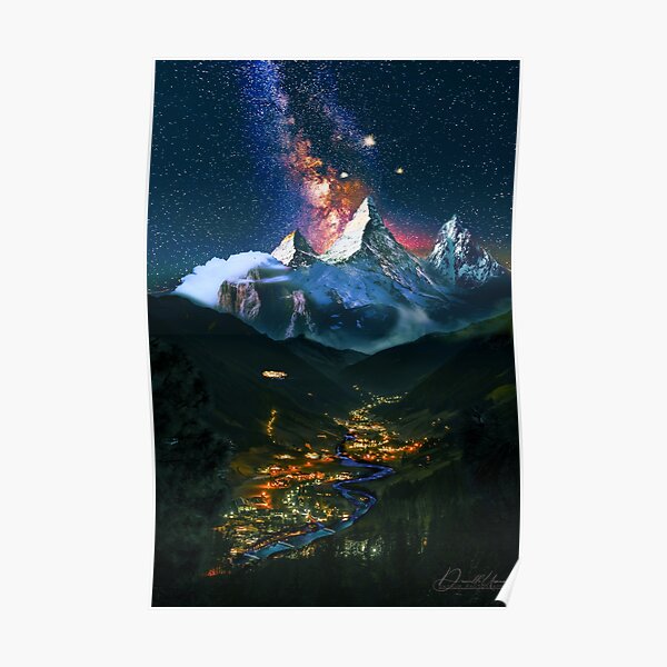 Velaris, City of Starlight, Night Court, A Court of Thorns and Roses Poster