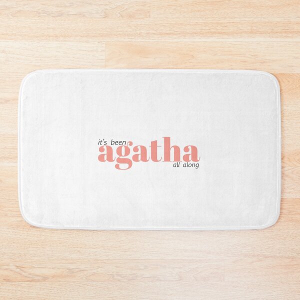 Item preview, It's been Agatha all along Quote in Pink designed and sold by lovelyliaa.
