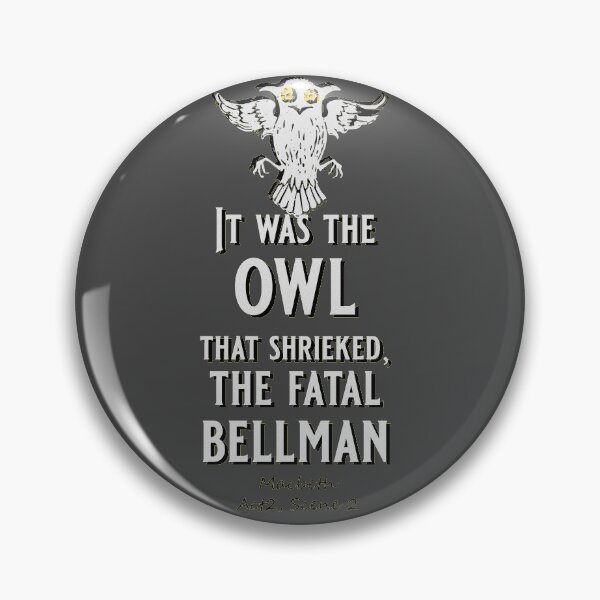 Item preview, It was the owl that shrieked designed and sold by sandpiperstudio.