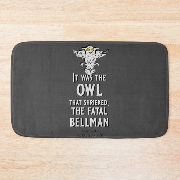 Item preview, It was the owl that shrieked designed and sold by sandpiperstudio.