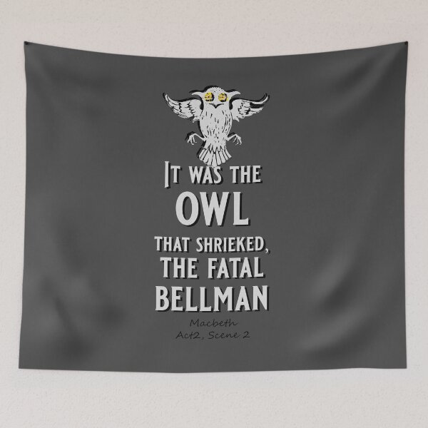 Item preview, It was the owl that shrieked designed and sold by sandpiperstudio.