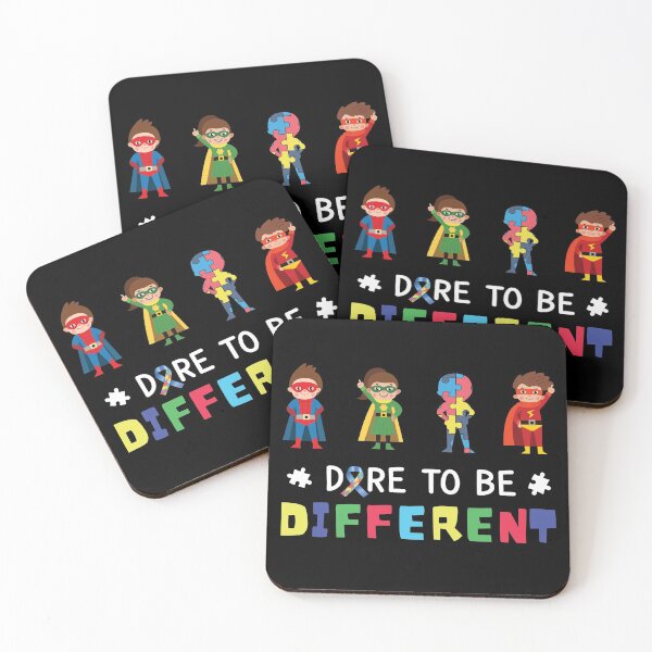 Item preview, Autism Superhero - Dare To Be Different designed and sold by SNKV-Creations.