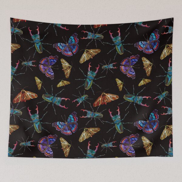 Item preview, Embroidery insects designed and sold by matrioshka.