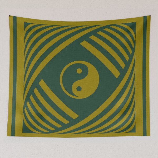 Item preview, Yin and Yang Geometric Pattern 0189 designed and sold by vortexatelier.
