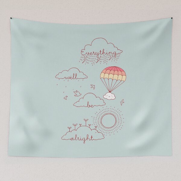 Item preview, Everything will be alright designed and sold by ilovedoodle.
