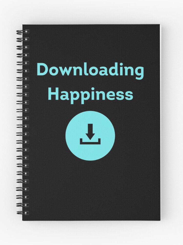 Thumbnail 1 of 3, Journal, Downloading Happiness designed and sold by Promedia.