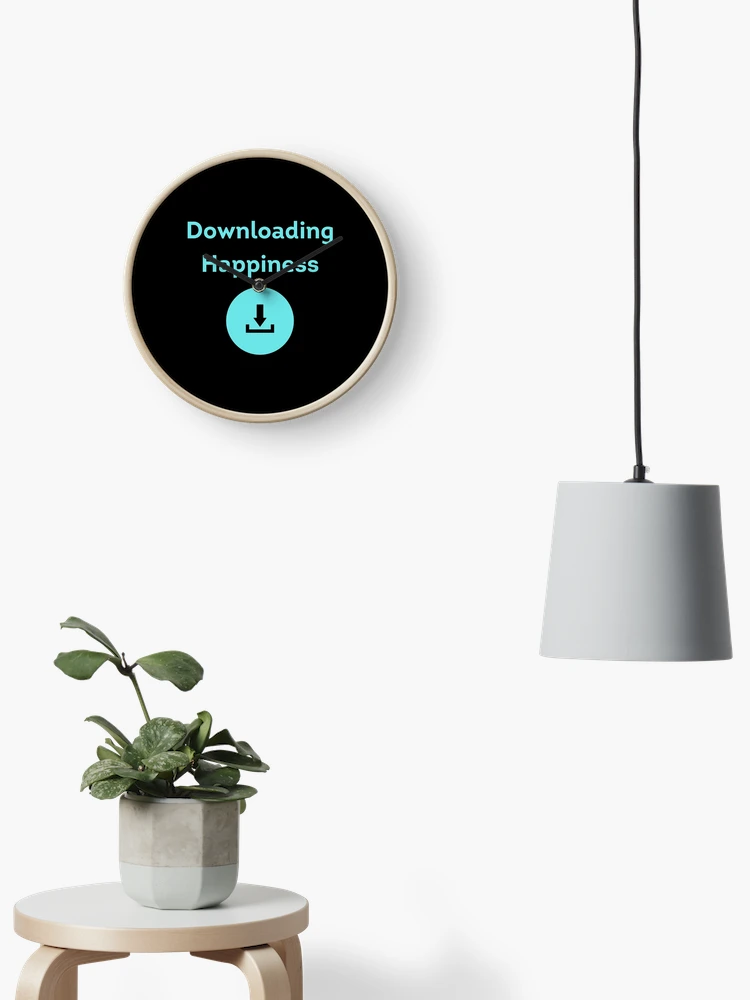 Thumbnail 2 of 4, Clock, Downloading Happiness designed and sold by Promedia.
