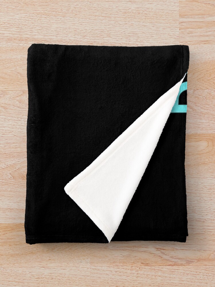 Thumbnail 3 of 6, Throw Blanket, Downloading Happiness designed and sold by Promedia.