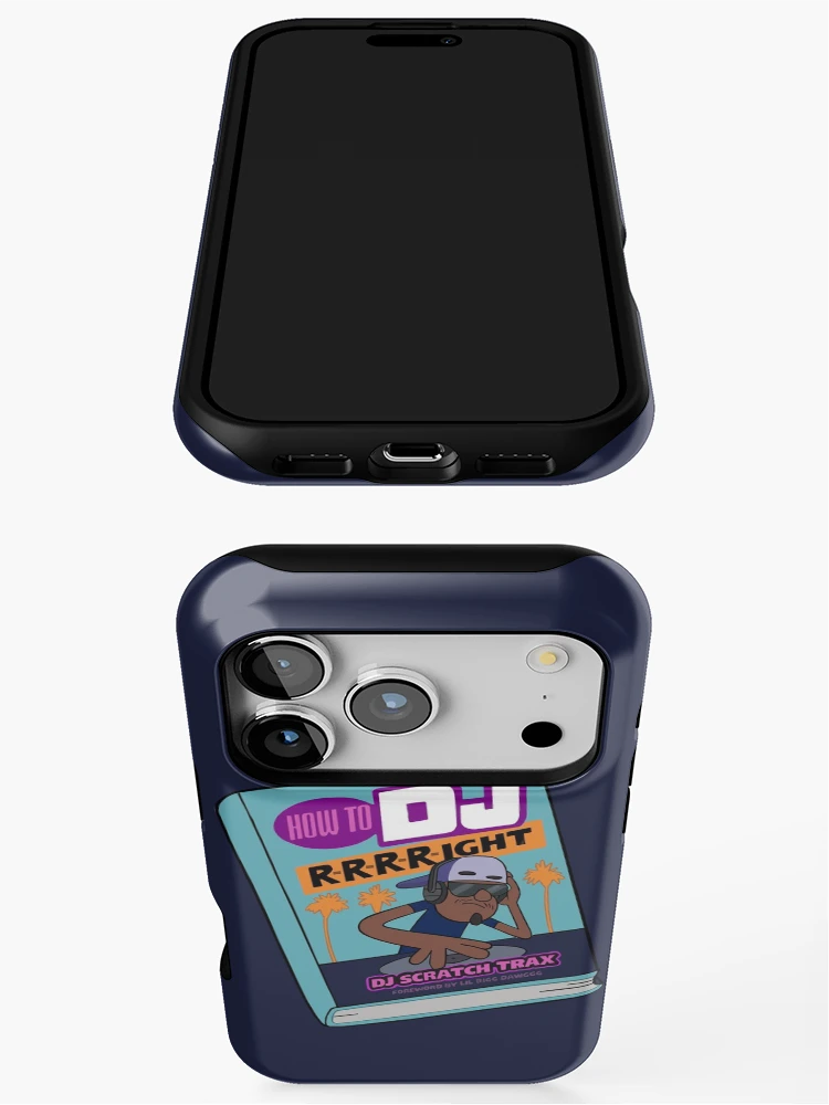 Thumbnail 3 of 4, iPhone Case, DJ R-R-R-R-ight designed and sold by Dark Angel Graphics.