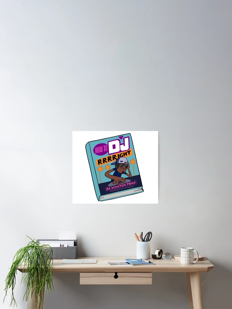 Thumbnail 2 of 3, Poster, DJ R-R-R-R-ight designed and sold by Dark Angel Graphics.