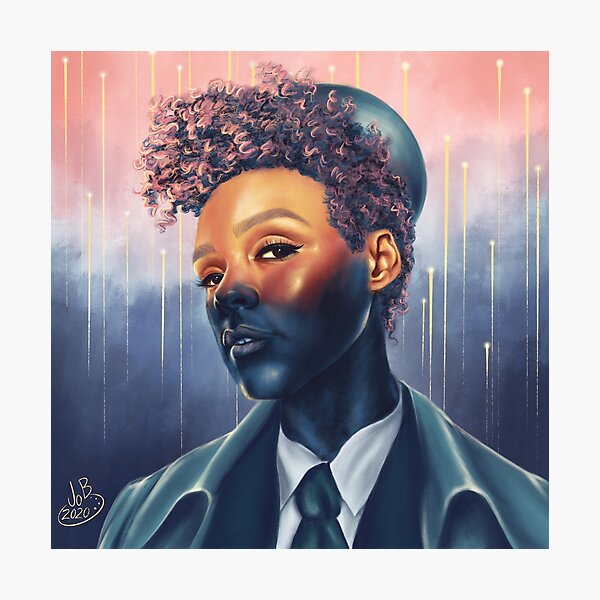 Electric Lady Photographic Print