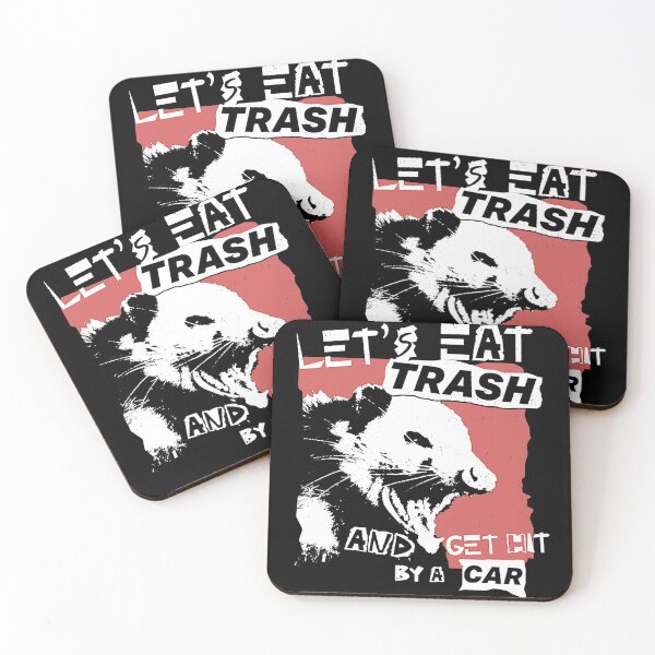 Item preview, Let's Eat Trash And Get Hit By A Car T-Shirt designed and sold by StingerGT3.