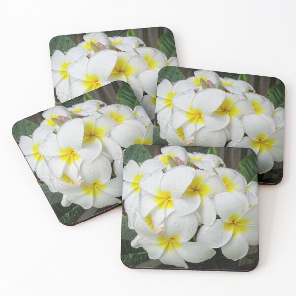 Item preview, Fresh White Frangipanis designed and sold by ppddesigns.