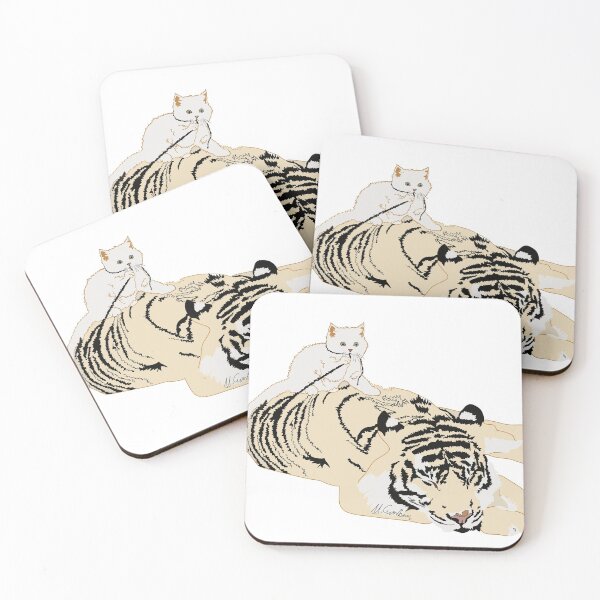 Item preview, Cat versus Tiger designed and sold by ViewerEqualsPhoton.