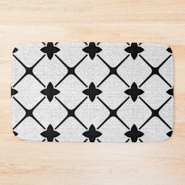 Item preview, Black and White Diamond Pattern 0190 designed and sold by vortexatelier.