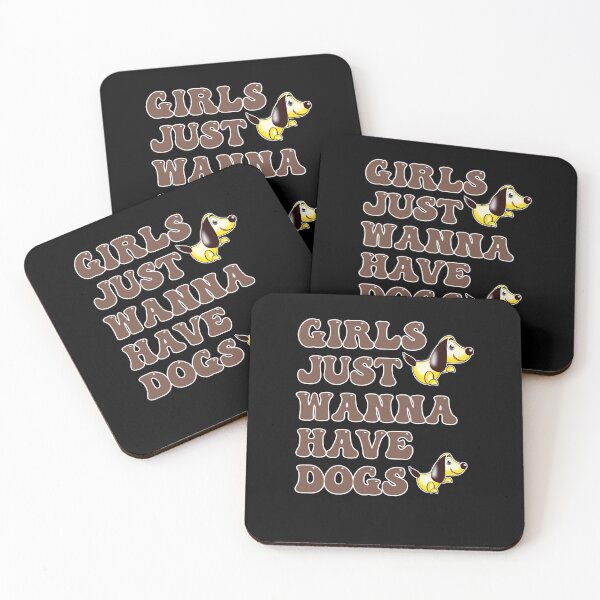 Item preview, Girls Just Wanna Have Dogs designed and sold by sasijaya.