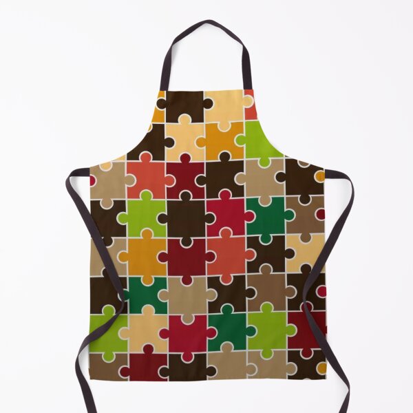 Item preview, Multi-Colored Jigsaw Puzzle Pattern designed and sold by The Masked Designer.