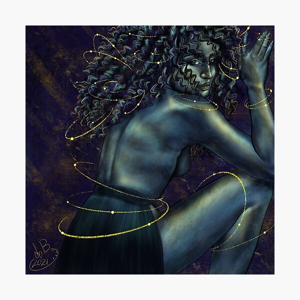 Nymph Indya Photographic Print