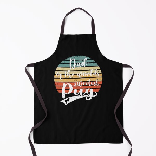 Item preview, Pug Dad Retro Vintage Dog Lover Gift designed and sold by besTmanuFacture.