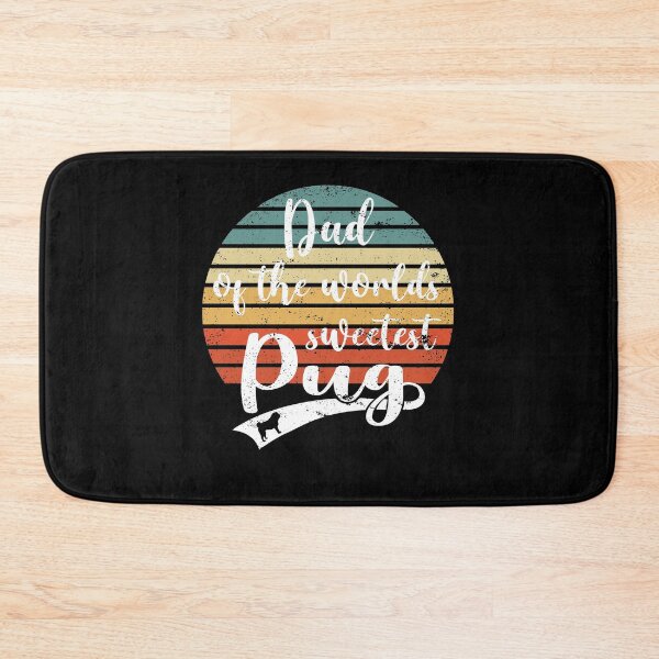 Item preview, Pug Dad Retro Vintage Dog Lover Gift designed and sold by besTmanuFacture.