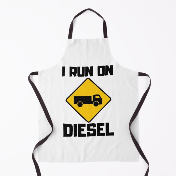 Item preview, I run on diesel truck mechanic white designed and sold by daguilon.