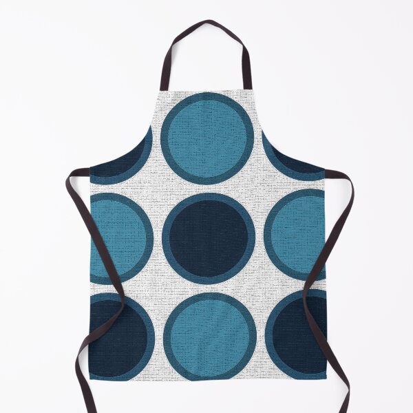 Item preview, Circles of Blue Pattern 0190 designed and sold by vortexatelier.