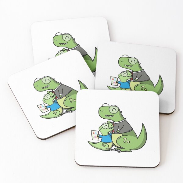 Item preview, Dino Dad and Son designed and sold by RedsStickerShop.