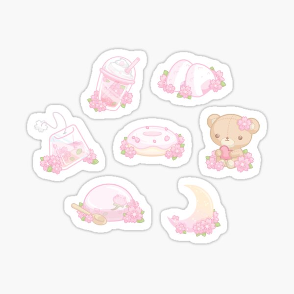 Cherry Blossom Collection Sticker Sheet Sticker
