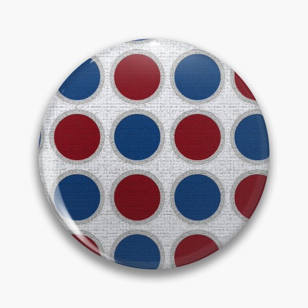 Item preview, Circles of Red and Blue 0192 designed and sold by vortexatelier.