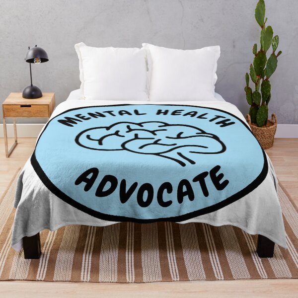 Item preview, Mental Health Advocate Blue - Psychology Design designed and sold by Psychologist's Inventory.
