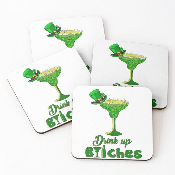 Item preview, St Patricks Day Drink Up Bitches T-Shirt designed and sold by trathai1012.