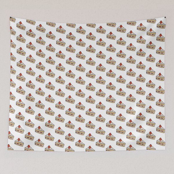 Item preview, Slice Of Strawberry Cake designed and sold by anikasart.