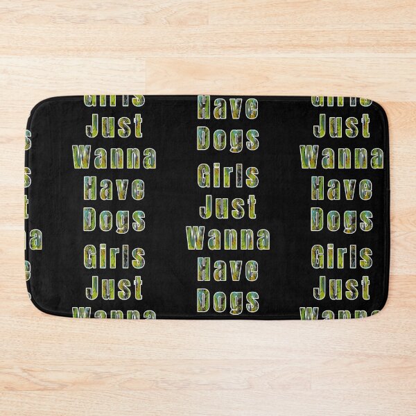 Item preview, Girls Just Wanna Have Dogs designed and sold by sasijaya.