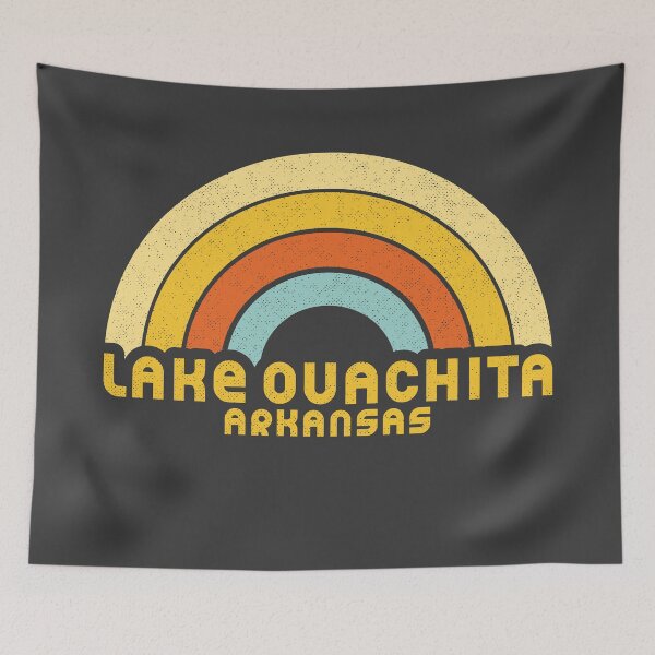 Item preview, Retro Lake Ouachita Arkansas designed and sold by dk80.