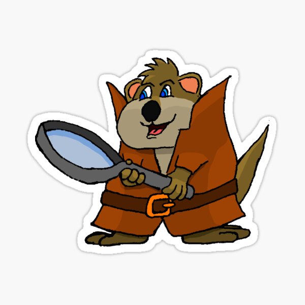 Detective Quentin Quokka 2015 Sticker