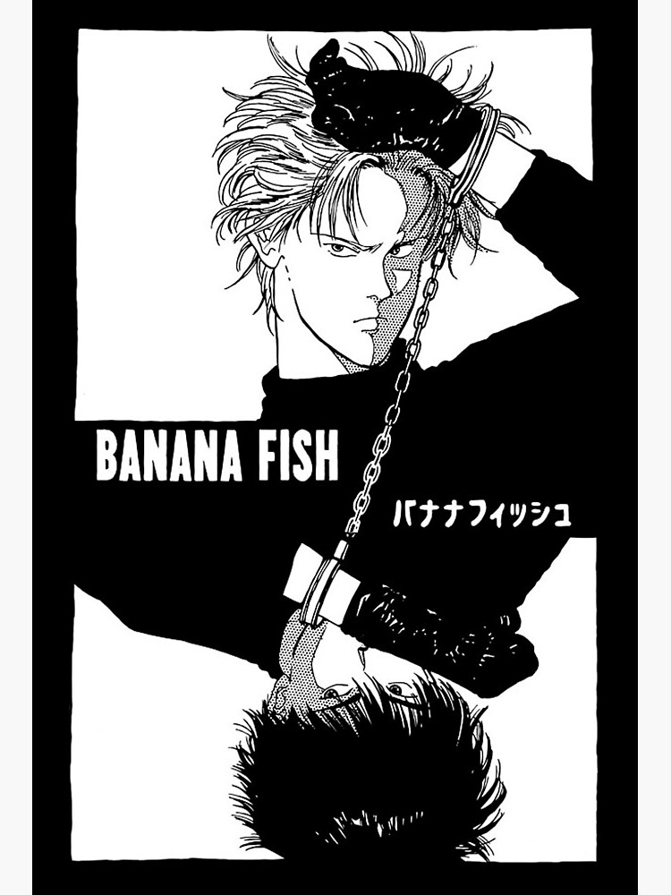 Funny Anime - Banana Fish  Art Board Print for Sale by jamesinn