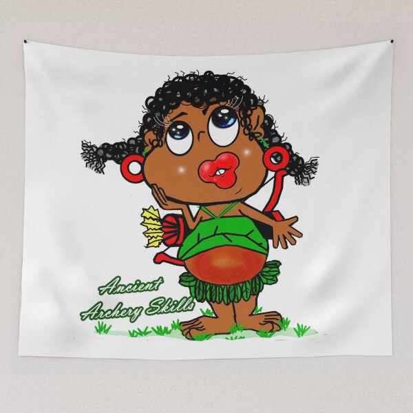 Item preview, Cute girl : Ancient Archery skills  designed and sold by Shirley cute art .